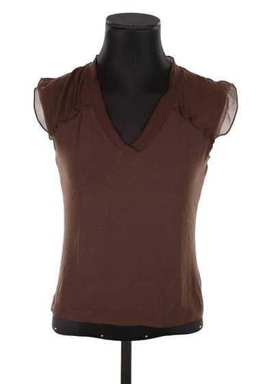 Circular Clothing Top marron