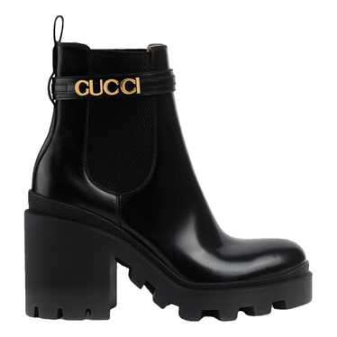 Gucci Leather ankle boots