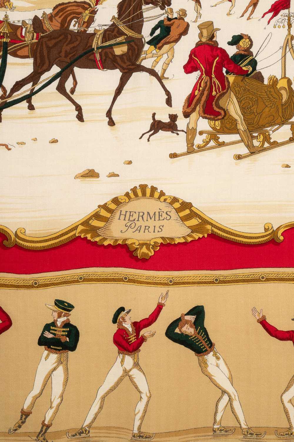 Etole en cachemire "Plaisir du froid" Hermès - image 5