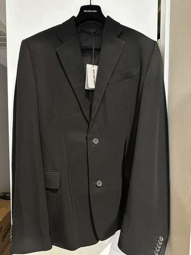 Balenciaga Oversized Single-Breasted Blazer size 1