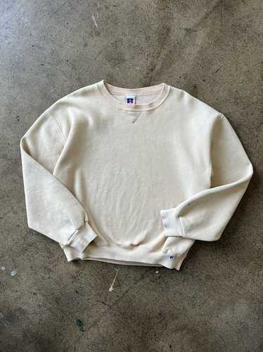 1990s Russell Cream Crewneck