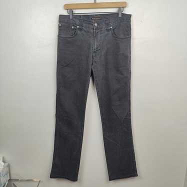 Nudie Denim Organic Cotton Straight Leg Jeans size 34x32 outlet