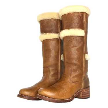 Frye Leather snow boots