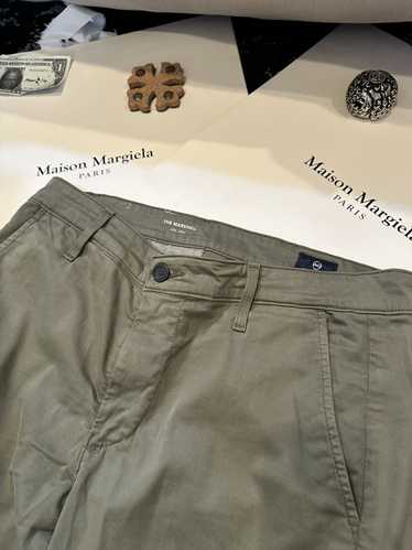 AG Adriano Goldschmied Olive pants AG