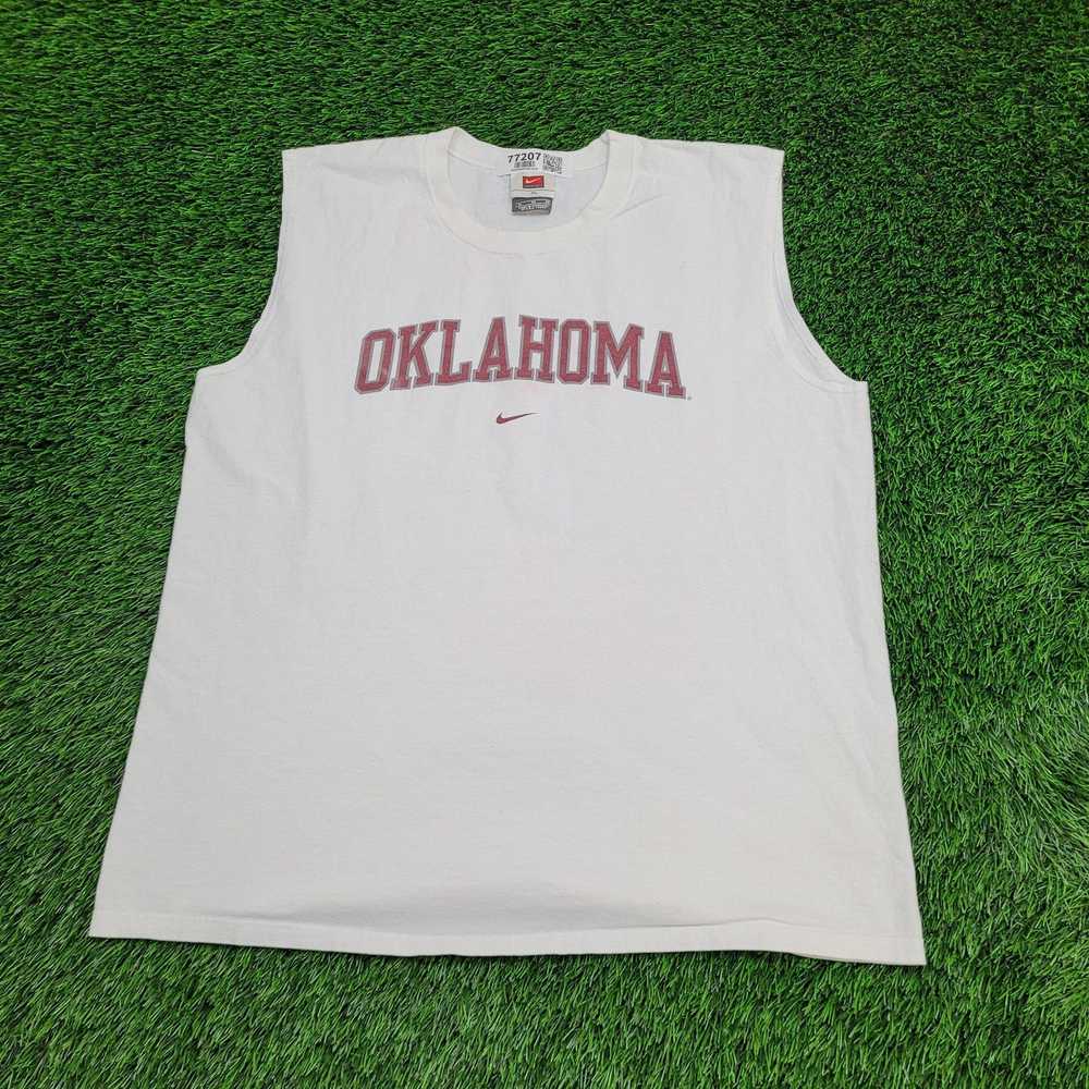 Nike Vintage NIKE University-of-Oklahoma Shirt XL… - image 1