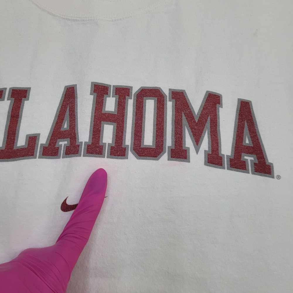 Nike Vintage NIKE University-of-Oklahoma Shirt XL… - image 2