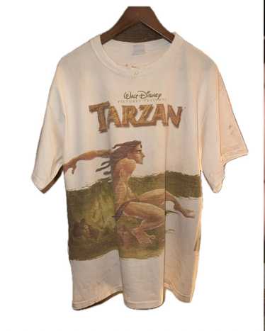 Disney SUPER RARE 90s Tarzan AOP shirt - image 1