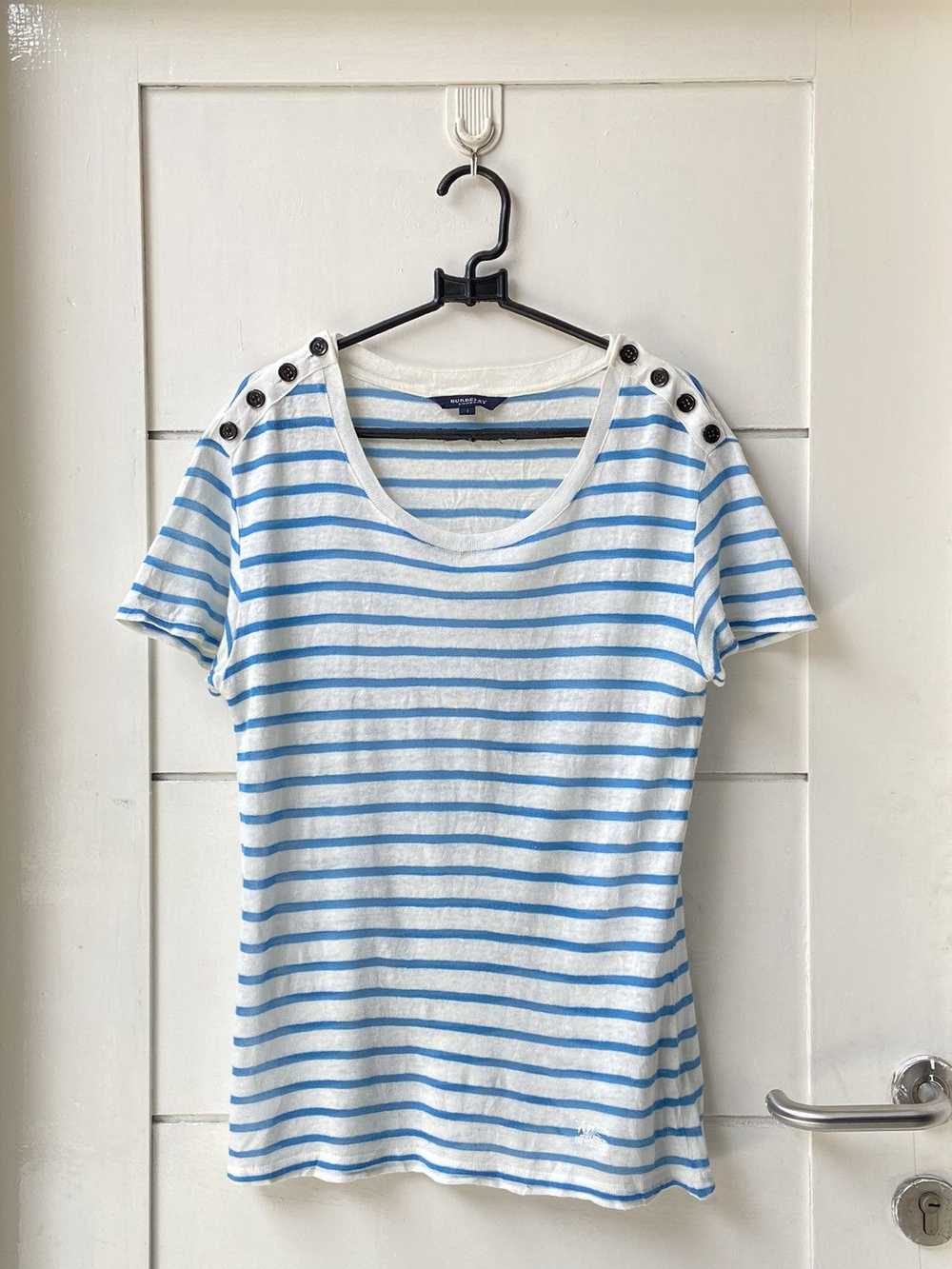 Burberry BURBERRY Striped T-Shirt - image 1