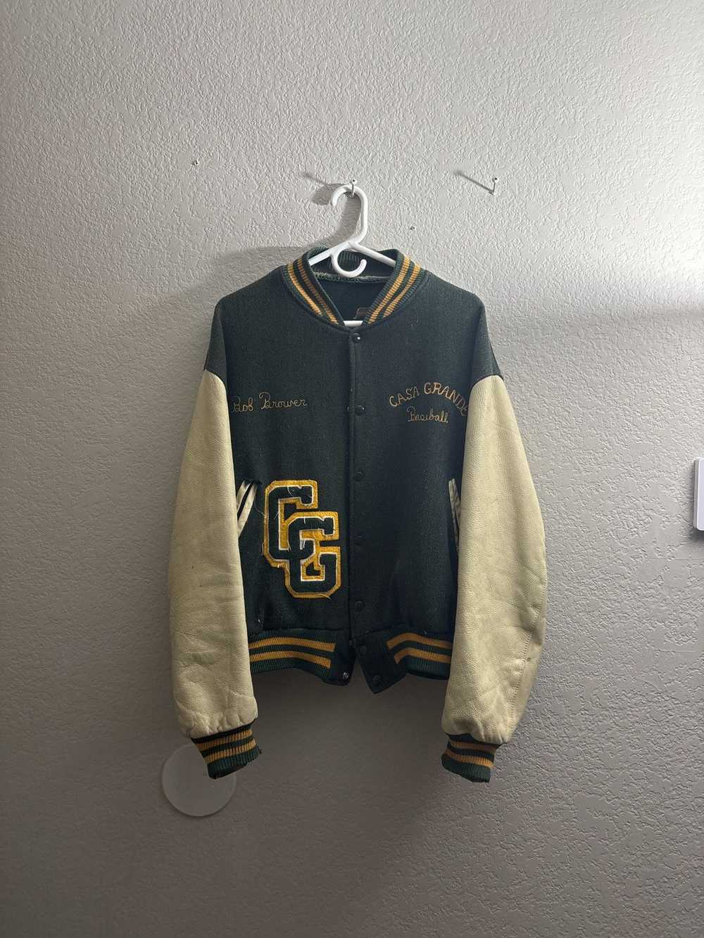 Vintage Vintage 70’s Varsity Jacket from shopkiss… - image 1