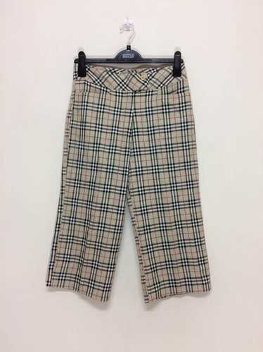 Burberry VINTAGE BURBERRYS CHECK NOVE CROPPED PAN… - image 1