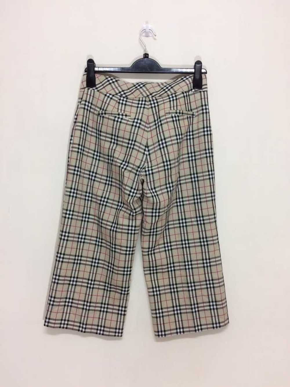 Burberry VINTAGE BURBERRYS CHECK NOVE CROPPED PAN… - image 2