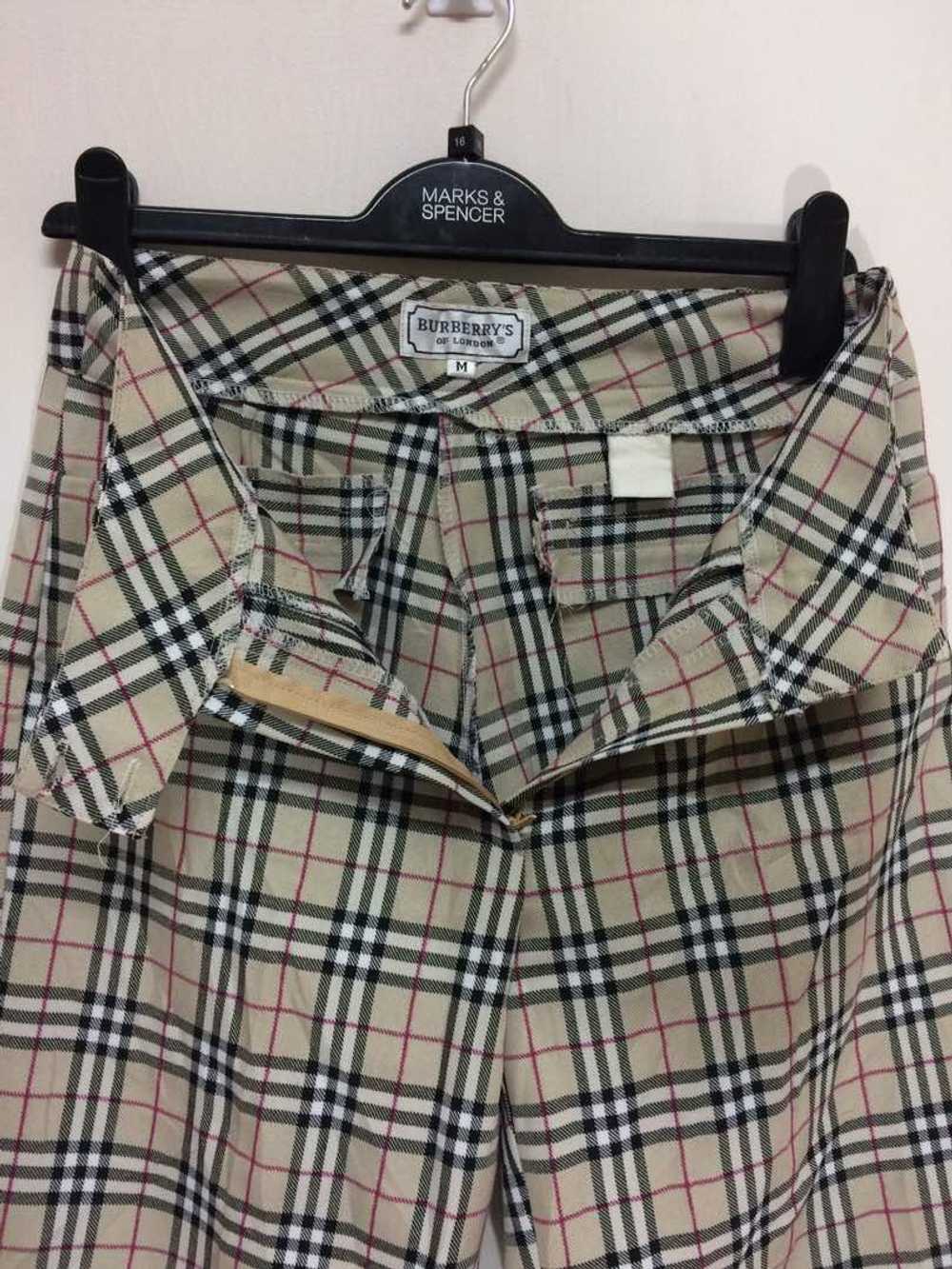 Burberry VINTAGE BURBERRYS CHECK NOVE CROPPED PAN… - image 4