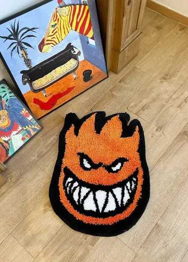 Carpet × Custom × Handmade 3D Handmade Smile Fire 