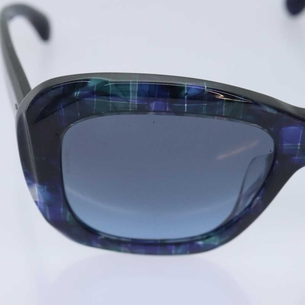 Chanel CHANEL Sunglasses plastic Navy Blue CC Aut… - image 6