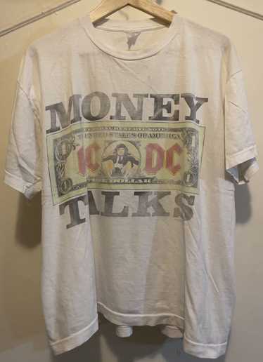 Ac/Dc × Streetwear × Vintage 1990 AC DC "Money Tal