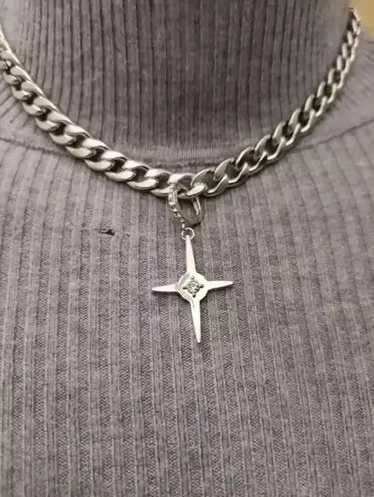 Chain × Custom × Jewelry Cross Streetwear Necklace