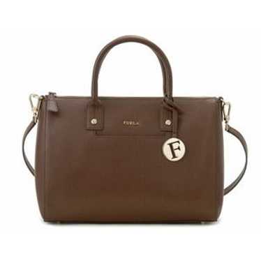 バッグ Furla 2way leather shoulder bag A4 brown Furla 2WAY Handbag Margherita Brown Leather Shoulder Bag