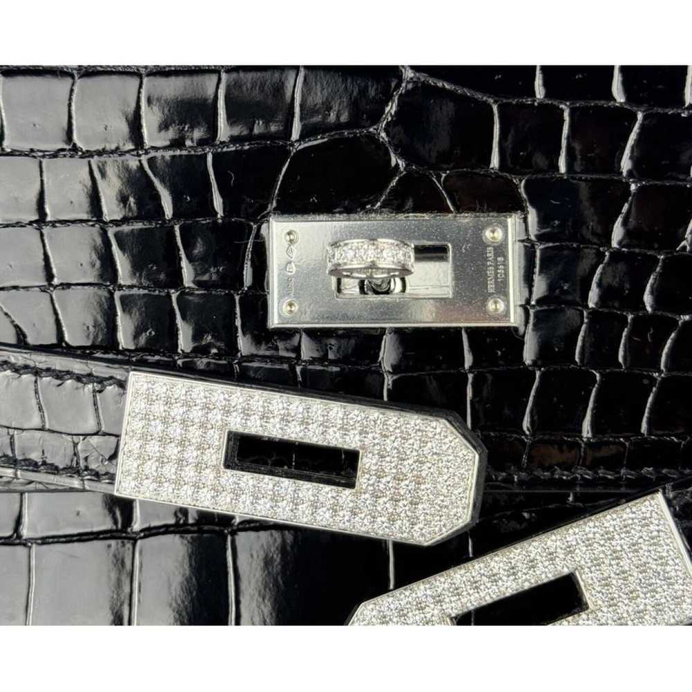 Hermès Birkin 35 crocodile handbag - image 4