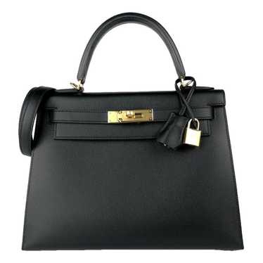 Hermès Kelly 28 leather handbag