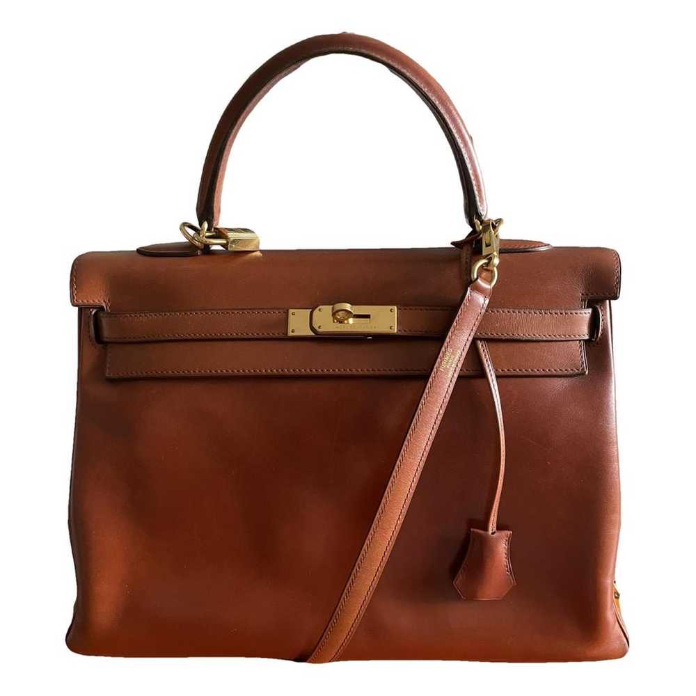 Hermès Kelly 35 leather handbag - image 1