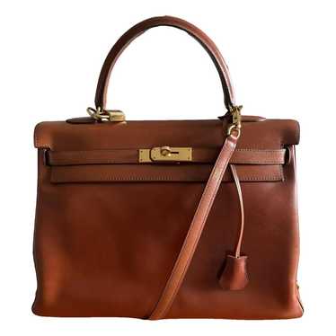 Hermès Kelly 35 leather handbag - image 1