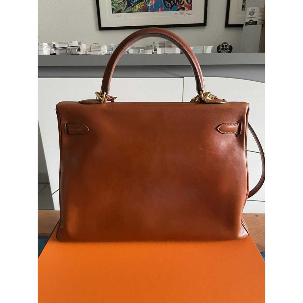 Hermès Kelly 35 leather handbag - image 2