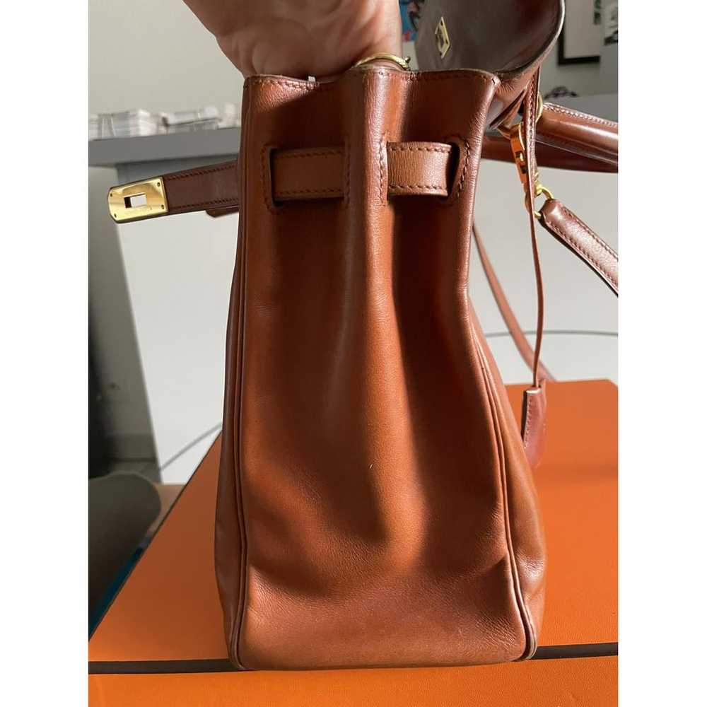 Hermès Kelly 35 leather handbag - image 9