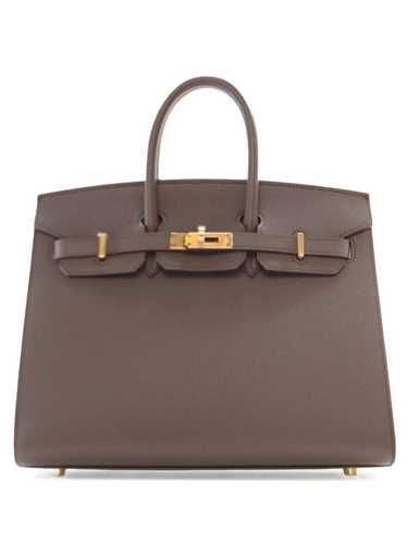 Hermès Pre-Owned 2020 Epsom Birkin Sellier 25 hand