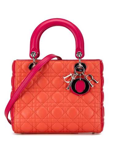 Christian Dior Pre-Owned 2013 Medium Bicolor Lambs