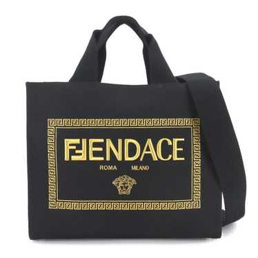 Fendi FENDI Fendace 2way Tote Shoulder Bag Canvas… - image 1