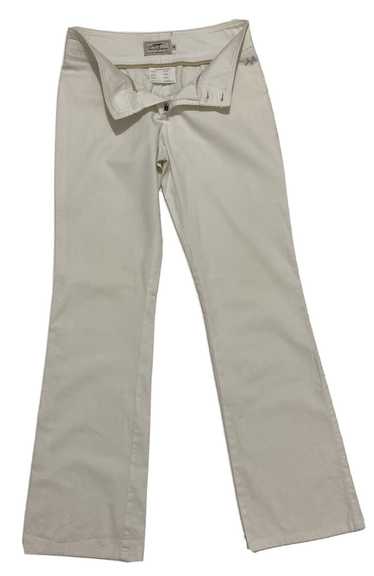 Thomas Burberry women Pants white cotton blend Aut