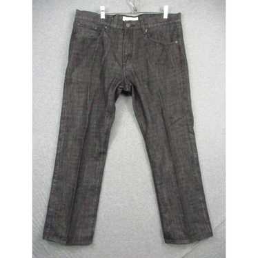 Vintage Echo Unltd Jeans 36 Mens Straight Fit Bla… - image 1