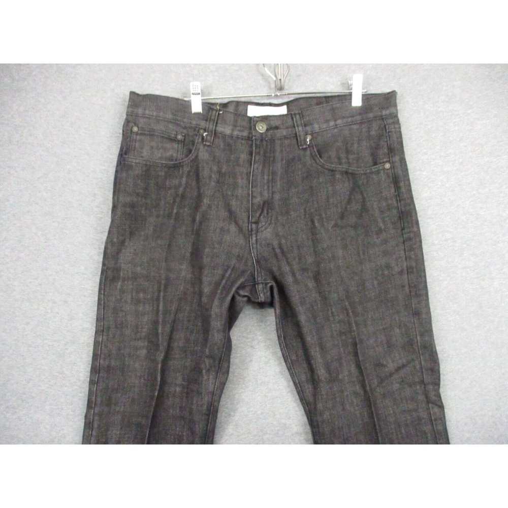 Vintage Echo Unltd Jeans 36 Mens Straight Fit Bla… - image 2