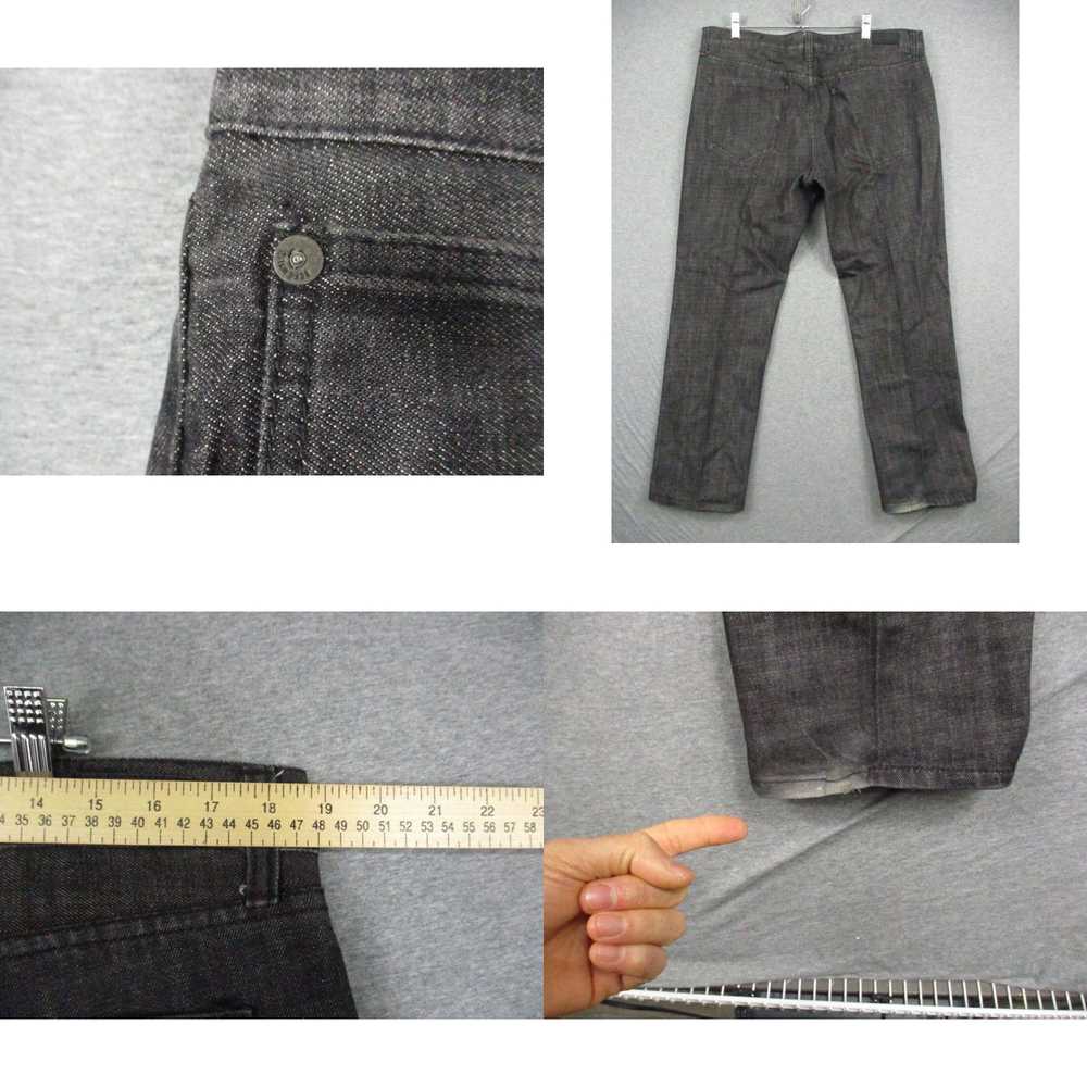 Vintage Echo Unltd Jeans 36 Mens Straight Fit Bla… - image 4