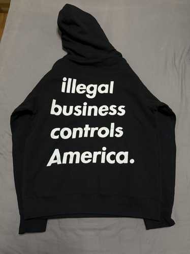 Supreme Supreme illegal business hoodie