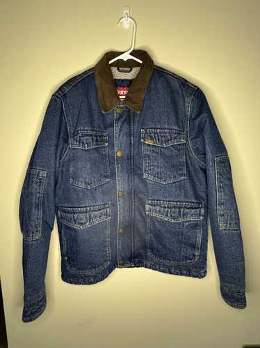 Wrangler Wrangler Fur Lined Denim Jean Jacket