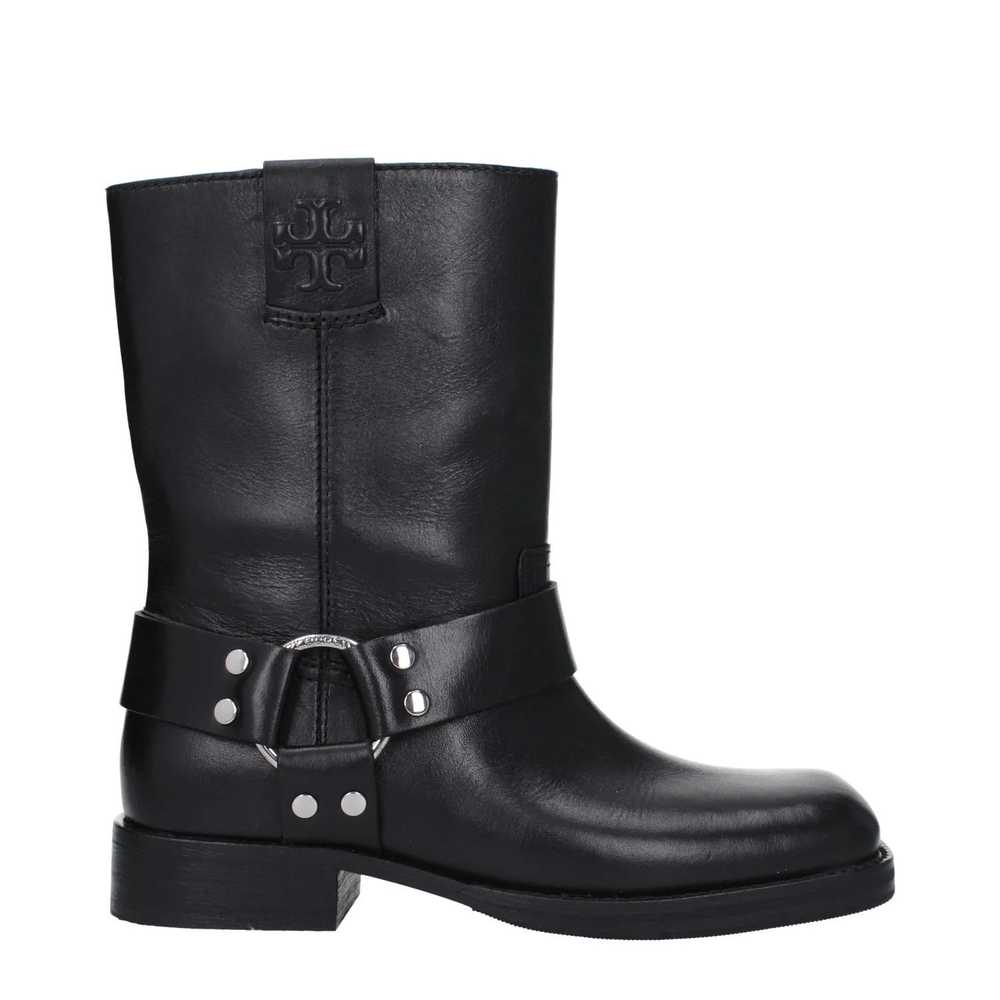 Tory Burch ob1o1e1124 Leather Ankle Boots in Black - image 1