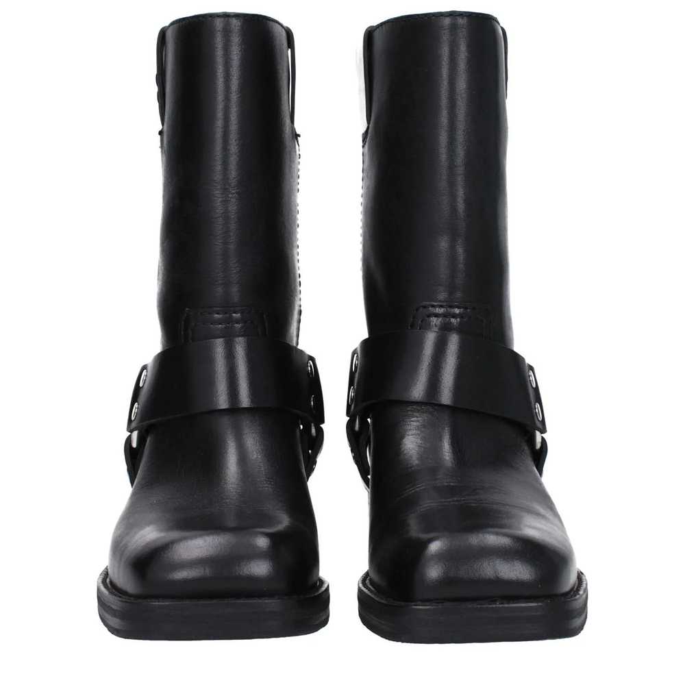 Tory Burch ob1o1e1124 Leather Ankle Boots in Black - image 3