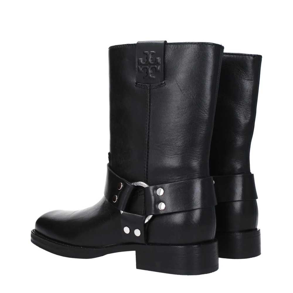 Tory Burch ob1o1e1124 Leather Ankle Boots in Black - image 4