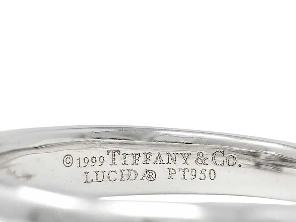 1999 Tiffany & Co. Lucida 1.12 CTW Diamond Platin… - image 10