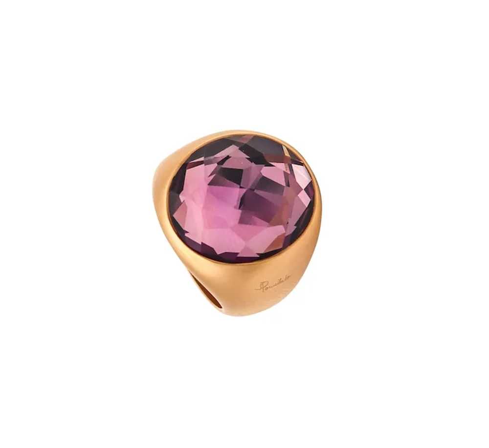 POMELLATO Narciso Cocktail Ring In Brushed 18Kt Y… - image 8