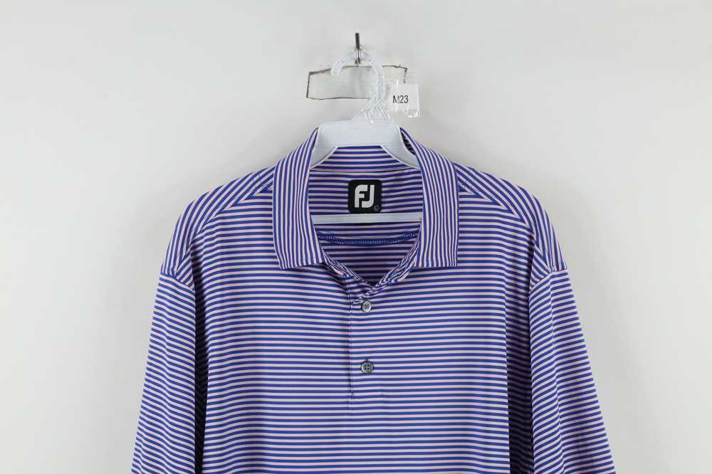 Footjoy × Vintage FootJoy Logo Striped Stretch Co… - image 2