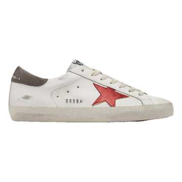 Golden Goose Superstar leather trainers