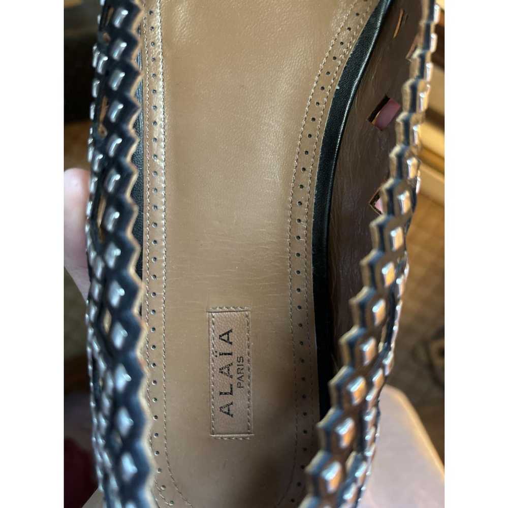 Alaïa Leather ballet flats - image 7