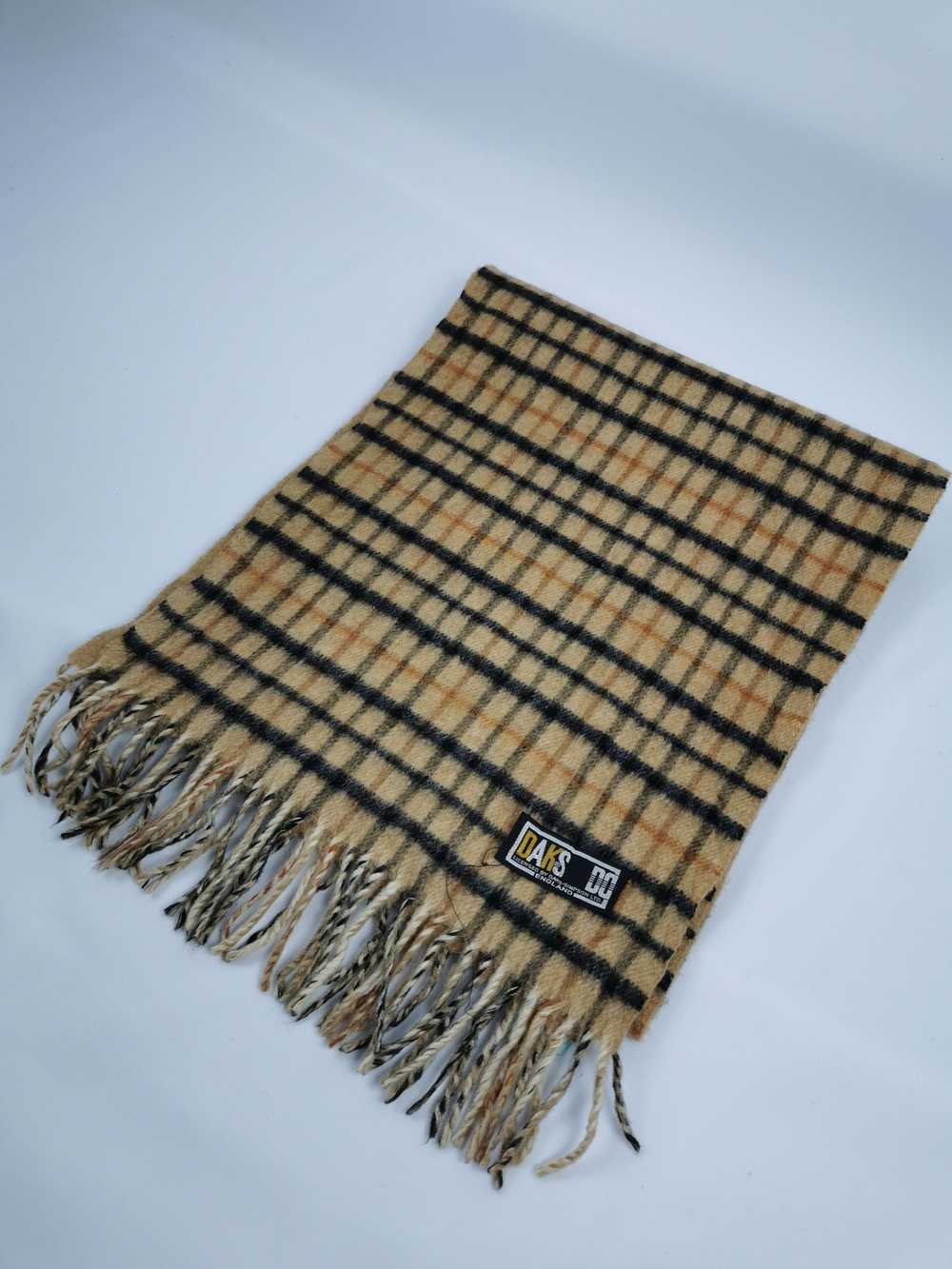 Daks London × Vintage Daks london scarf muffler - image 3