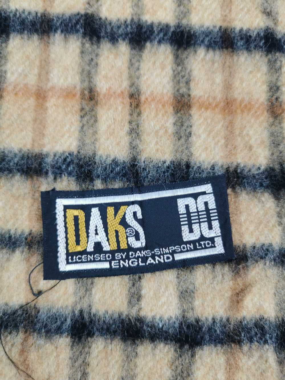 Daks London × Vintage Daks london scarf muffler - image 4