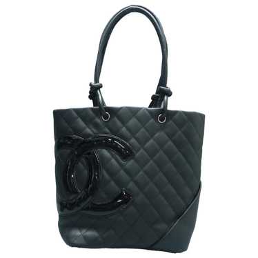 Chanel Cambon leather handbag - image 1