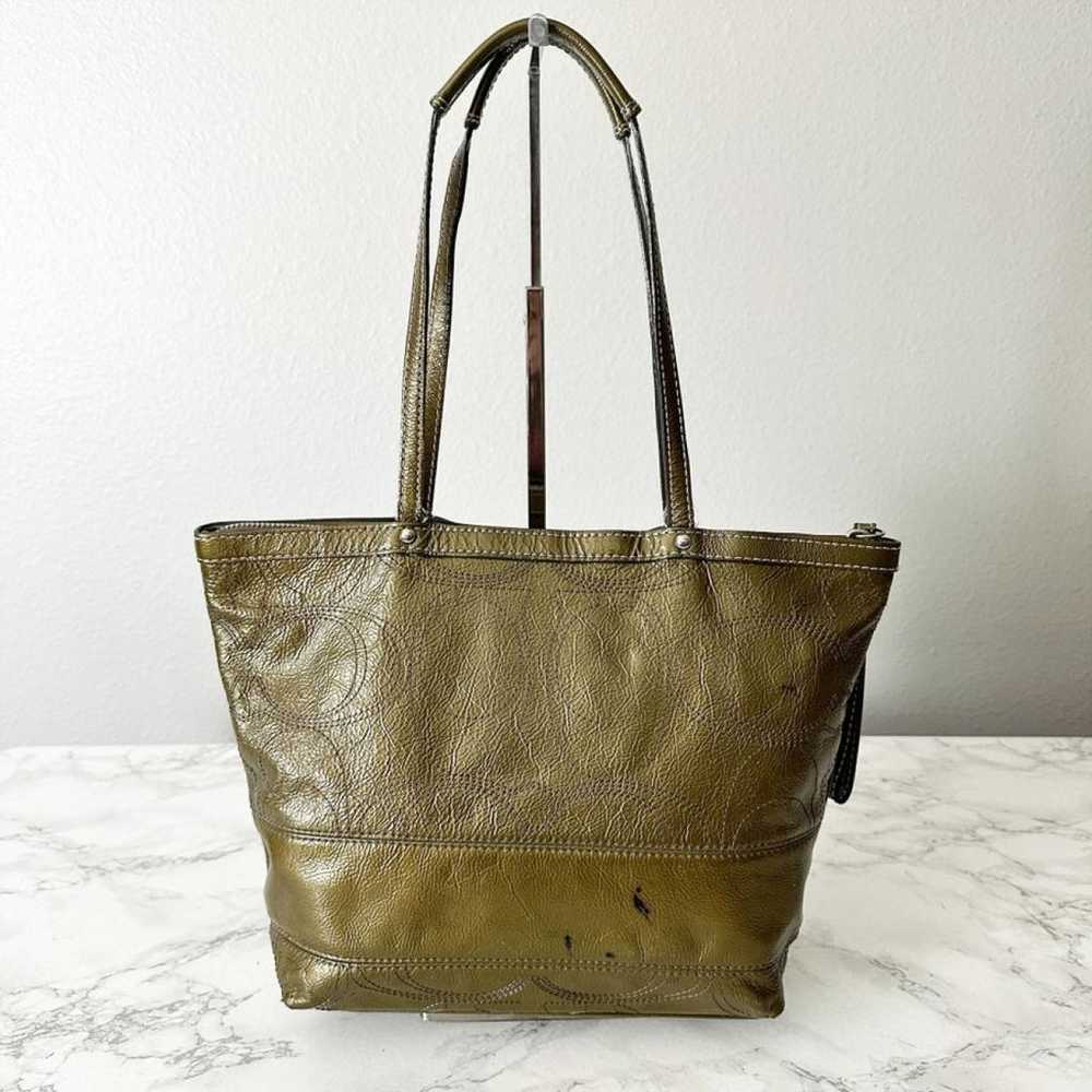 Coach Patent leather handbag - image 2