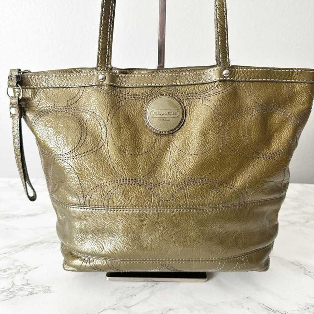 Coach Patent leather handbag - image 3