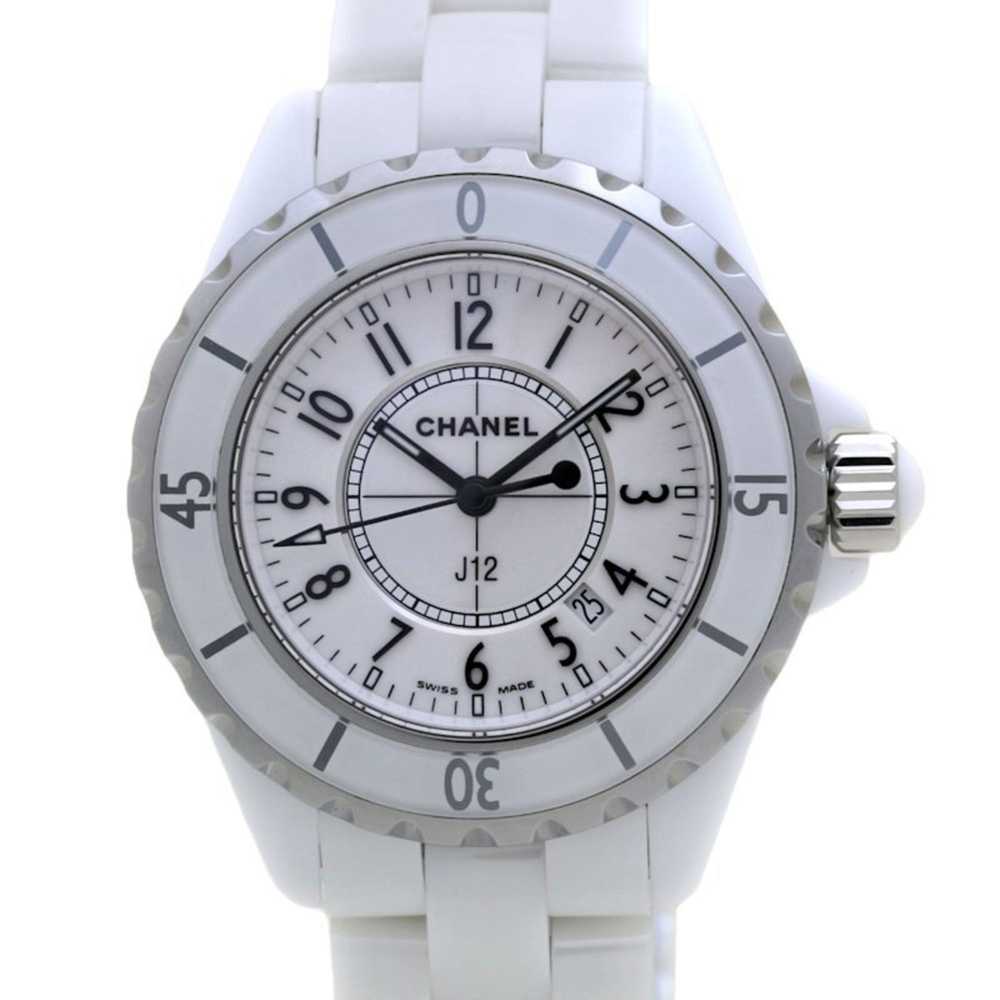 Chanel CHANEL J12 Early Model H0968 White Ceramic… - image 10